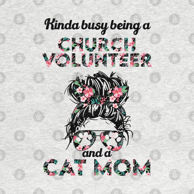 Church volunteer and cat mom gift . Perfect fitting present for mom girlfriend mother boyfriend mama gigi nana mum uncle dad father friend him or her by SerenityByAlex